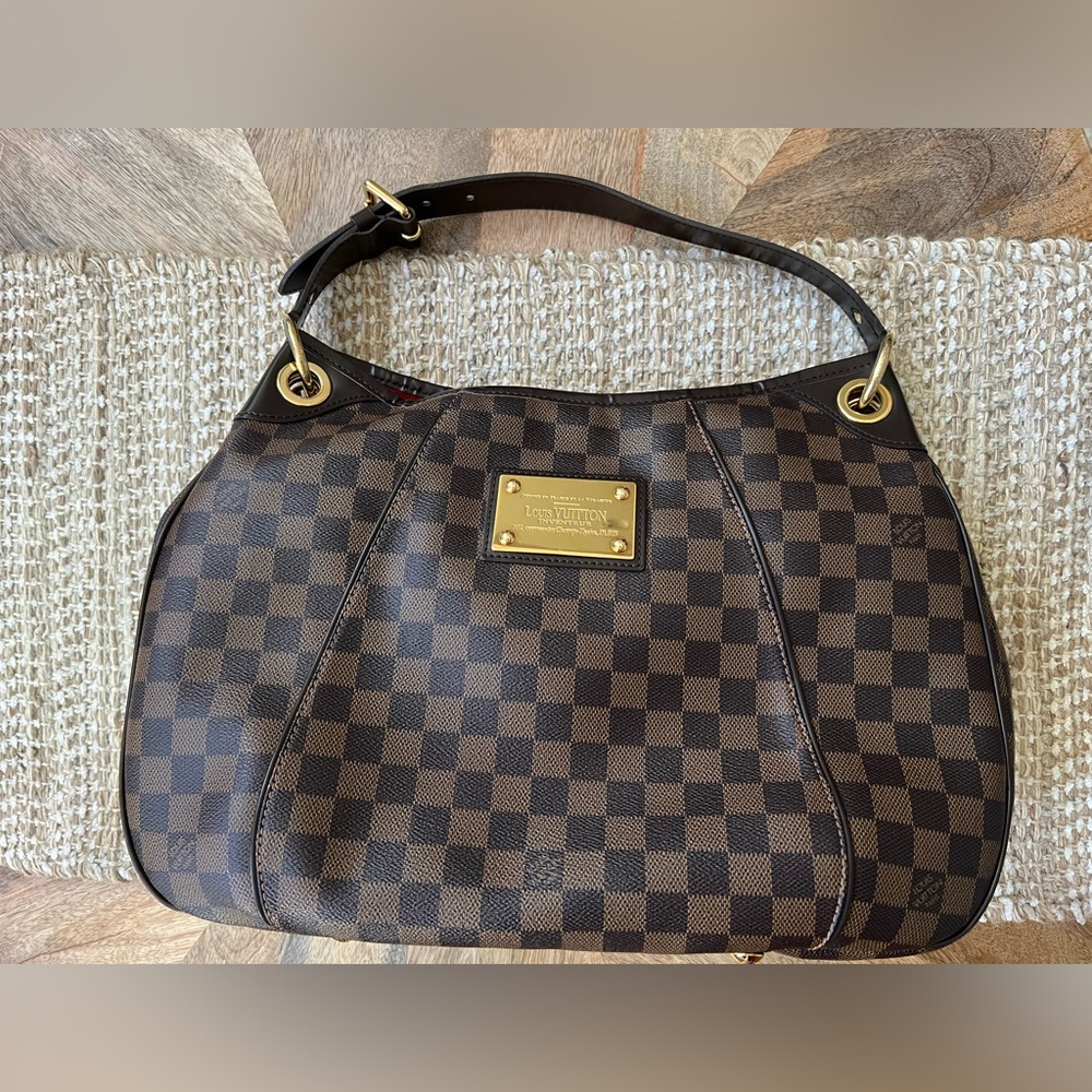 LOUIS VUITTON Damier Ebene Galliera PM